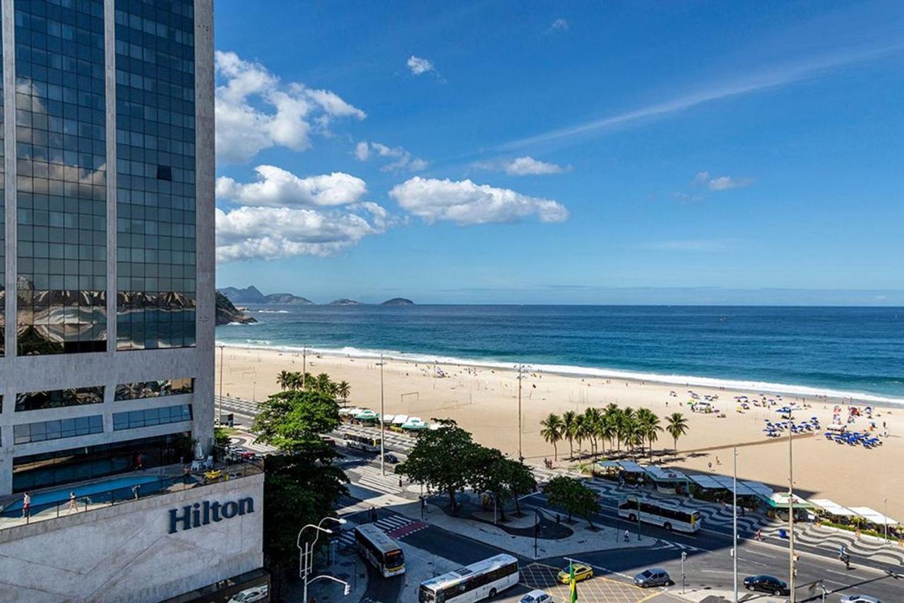 Studio Moderno Com Vista Privilegiada Para A Praia Rio de Janeiro Luaran gambar