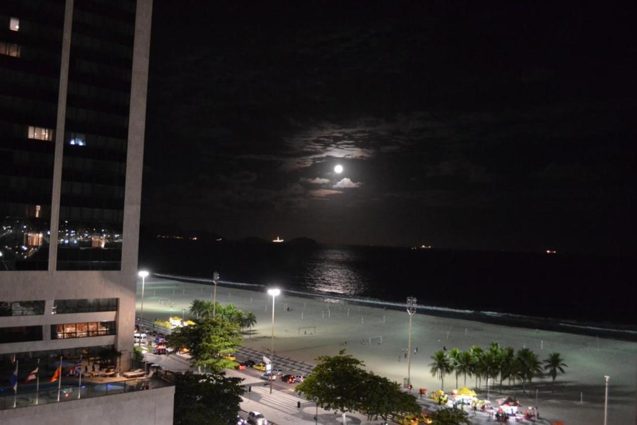 Studio Moderno Com Vista Privilegiada Para A Praia Rio de Janeiro Luaran gambar